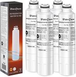 4X Fridge Ice Water Filter for Samsung RFC0700A HAF-CIN/EXP DA97-08043ABC HAF-CIN/XME REFSVC FFL-181S 719L French Door SRF645CDBLS DA29-00020B DA29-00020A 04609101000 46-9101