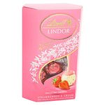 Lindt Lindor Chocolate - Strawberry & Cream, 200g