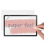 kwmobile Paper Feel Screen Protector Compatible with Samsung Galaxy Tab S6 Lite (2024/2022/2020) - Fingerprint Scratch Resistant - Paper Like For Writing and Sketching