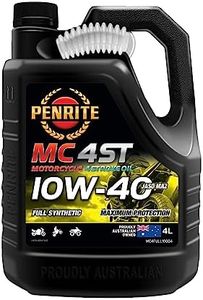 Penrite Full Synthetic 4 Stroke Motorcycle Oil, 4 Litre