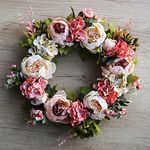 Peony Wreath 43 cm / 17 inch Floral