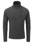 Rab Men’s Capacitor Pull-On Half-Zip Midweight Fleece for Trekking & Climbing - Graphene - Large