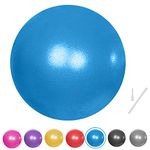 Fresion Mini Pilates Ball Exercise Ball for Yoga - 25cm Mini Yoga Ball, Core Ball,Small Workout Ball, Mini Stability Ball,Ballon Exercise Ball for Aadults