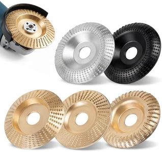Angle Grinder Polishing Pad, 2026 New Tungsten Carbide Wheel Heavy Duty Wood Carving Disc, Wood Grinding Disc for Angle Grinder for Woodworking Projects DIY Enthusiasts (5)