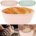 2Pcs Bread Proofing Basket Silicone