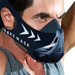 FDBRO Sports mask high Altitude Elevation Simulation-Running、Cycling、Cardio、Fitness Endurance Training Hypoxic Resistance Mask Six Gear Adjustment System (Carbon fibre, S)