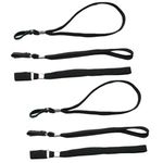 Healifty 6Pcs Walking Cane Wrist Strap Fiber Hand Strap Accessories for Hiking Climbing Outdoor Sports