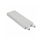 xcluma Aluminum Water Cooling Block Size 40x160mm for CPU Graphics Radiator Heatsink