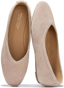 100% Genuine Leather Ballet Flats for Women - Comfy Fall Shoes for Women