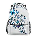 Blue Butterfly Backpack Butterflies