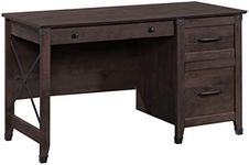 Sauder Carson Forge Pedestal Desk, 