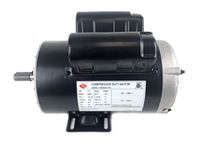 NEW 3.7HP COMPRESSOR DUTY ELECTRIC MOTOR, 56 FRAME, 3450 RPM, 5/8" SHAFT DIAMETER, NEMA RATED MOTOR, REPLACES 5HP SPL MOTORS RATED 15-17AMPS