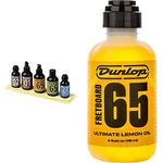 Jim Dunlop JD6500 System 65 Guitar Maintenance Kit + Dunlop OP0496554 Ultimate Lemon Oil (4 oz.)