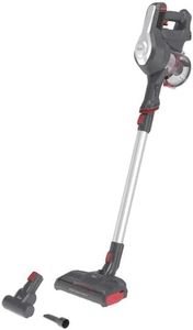 Hoover Akku Staubsauger H-Free 100 5-in-1 mit Turbo Boost & LED-Bürste | 40 Min Laufzeit, 0,9L XL Staubbehälter, Tierhaar-Spezialist für Teppich/Auto/Sofa/Wand, Leichter Staubsauger Kabellos