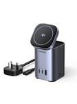 UGREEN 65W USB C Charger 15W Qi2 Wireless Charger, MagSafe Charger Compatible, Nexode Wireless Charging Station Support Standby Mode Compatible with iPhone 17-12, Galaxy S24, iPad Air, etc