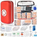 First Aid Kit,345pcs First Aid Kits Suitable for Emergency First Aid Kit,Car First Aid Kit,First Aid Kit Home,First Aid Kit Travel,Camping First Aid Kits,Hiking First Aid Kit