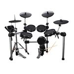 Carlsbro CSD600 Electric Drum Set with Quiet Mesh Electronic Pads - 9 Piece Kit inc Cymbals, Digital USB MIDI