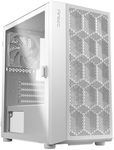 Antec NX200M NX Series Mid Tower M-ATX Computer Gaming Case, White