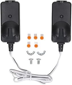 Spacnana Garage Door Safety Sensor, Infrared Sensor Kit, DC5-6V Working Voltage, for Garage Door Opener Replacement