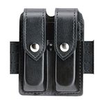 Safariland Duty Gear Glock 17 Black Snap Double Handgun Magazine Pouch (FINE TAC Black)