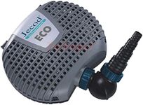 Jebao Garden Fish Pond Filter Pump Submersible Solids Handling Water Course - Eco Energy Saving Super Low Wattage - XOE-20000 Filtration GS/CE Approved (20000 LPH)