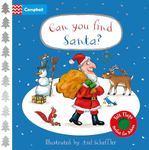 Can You Find Santa?: A soft flaps b