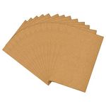 WANDIC Cork Adhesive Sheets, 10 Pieces A4 Self Adhesive Cork Squares Rectangle Cork Board for Office Memo Pin Message Boards DIY Crafts