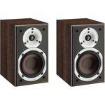 DALI Spektor 2 Bookshelf Speaker Pair Walnut light