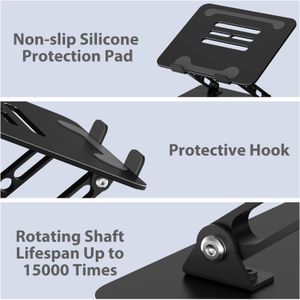 Nayka Adjustable Laptop Stand – Ergonomic Portable Riser