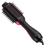 REVLON One-Step Volumizer Enhanced 1.0 Hair Dryer and Hot Air Brush | Now with Improved Motor | Amazon Exclusive (Black)