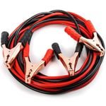 Alpenika Car Heavy Duty Auto Jumper Cable Battery Booster Wire Clamp with Alligator Wire (7ft, 500 AMP) Emergency Car Battery Charging Booster Cables for car Truck Battery Chargers to Start forEngine