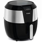 T-fal Easy Fry XXL Air Fryer & Grill Combo with One-Touch Screen, 8 Preset Programs, 5.9 quarts, Black & Stainless Steel