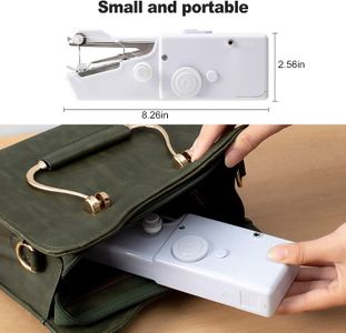 Mini Handheld Cordless Sewing Machine – Portable Electric, Accessories, White