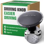 Steering Wheel Spinner Knob - Compatible with Most Steering Wheels - Smooth Brodie Suicide Knob for Autos, Tractors, Mowers, Boats - Maneuver with Ease On Any Vehicle