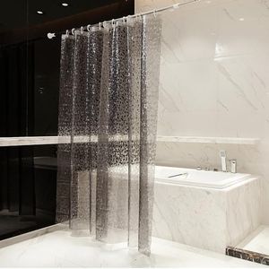 Waterproof Shower Curtain Liner EVA 8G - Rust-Proof Hooks, Heavy-Duty Magnets - Enhance Your Bathroom with Durability and Elegance, 72L x 84H Inches