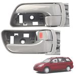 Magimaker Front Left＆Right Interior Door Handles Compatible with Toyota Sienna 2004 2005 2006 2007 2008 2009 2010 Replace 69206-AE010 69205-AE010 69206-AE010-B1 Inside Handle 2PCS