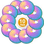 Rotary Cutter Blades,45mm Replacement Blades(Pack of 10),Fits Fiskars,OLFA,Martelli,Dremel,Truecut,DAFA,Fabric Cutting Blades Refill for Quilting Scrapbooking Sewing Arts &Crafts,SKS-7 (Rainbow)