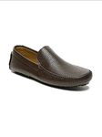 Teakwood Genuine Leather Casual Sneakers Slip-On Loafers Shoes for Men (Brown)