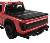 5.5FT Hard Tri-Fold Tonneau Cover Fit for 2015-2024 F-150 Styleside Pickup Truck Bed Cover Black 5.5’(67.1")