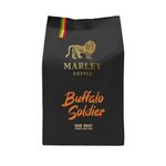 Buffalo Soldier Strong Dark Roast Organic Espresso Coffee Beans 227g - Marley Coffee - From The Marley Family - For All Coffee Machines - Strength 5