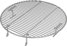 onlyfire Stainless Steel Cooking Grate Grid Fits for Charcoal Kettle Grills like Weber and Ceramic Grills like Large Big Green Egg,Kamado Joe Classic,Pit Boss,Louisiana Grills, 44.5cm …