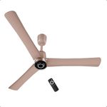 atomberg Renesa Elite Smart 1200mm BLDC Ceiling Fan with Remote & Alexa Support | BEE 5 Star Energy Saving Fan | High Air Delivery | Moonbeam LED Light | Smart Fan | 5 Year Warranty | Rose Gold