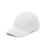 Boolavard Kids Boy Girl Baseball Cap Hat Soft Cotton Lightweight Adjustable Size for 2-9 Years (White)