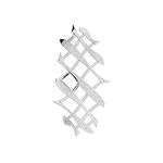 Alessi "Pescher" Extensible Trivet in 18/10 Stainless Steel Mirror Polished, Silver