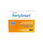 Himalaya PartySmart | 5 Capsules |Hangover Prevention For Better Morning| Supports Liver | Herbal Solution, Safe, Effective & Clinically Proven