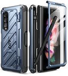 SUPCASE Unicorn Beetle Pro Series Case for Samsung Galaxy Z Fold 3 5G (2021), Full-Body Dual Layer Rugged Case with Built-in Screen Protector & Kickstand & S Pen Slot （Tilt