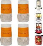 awagas 4Pack Kerosene Heater Wick, 95xT2.5x 180mm Kerosene Heater Replacement Wicks Kerosene Stove Wicks Petroleum Heater Wicks for Indoor Outdoor Kerosene Heater Stove, Home Heating Stove Core