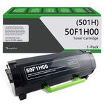 50F1H00 Toner Cartridge(1-Pack，Black) Compatible MS310 Toner Cartridge Replacement for Lexmark MS310, MS310d, MS310dn, MS312, MS312dn, MS315, MS410, MS410d, MS415 Printer