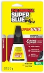 Super Glue, SUPERUNIX, Universal Instant Bonding Adhesive, Shockproof & Waterproof, 5g Bottle, Works On Wood, Foam, Paper, Denim, Plastic, DIY Crafts, Metal, Ceramics, Frames