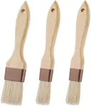 3 Pcs Pastry Brush, Natural Bristle